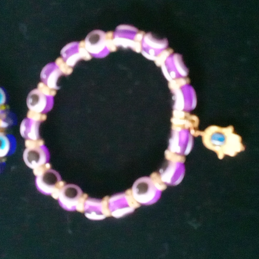 ๐๐๐ Tri color Purple Royal Eye Set 5/25 - Picture 5 of 5